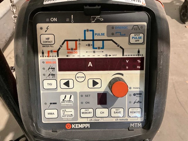 Kemppi mastertig mls 4000 / mastercool 10 lasapparaat - afbeelding 6 van  10