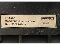 Kemppi mastertig mls 4000 / mastercool 10 lasapparaat - afbeelding 2 van  10