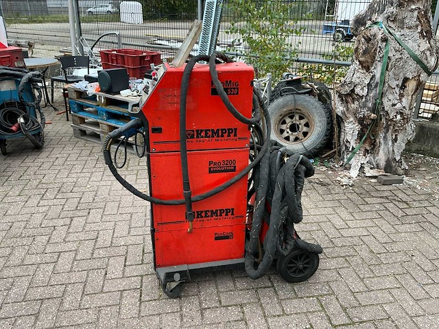 Kemppi promig 530 + pro3200 evolution mig lasapparaat - afbeelding 2 van  9