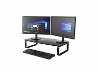 Kensington monitorstandaard ergonomisch schermverhoger (b610 x d300 x h59 mm) met smartfit zwart - afbeelding 1 van  4
