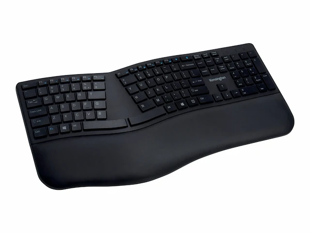 Kensington pro fit ergo k75401ww draadloostoetsenbord, us qwerty d k75401ww - afbeelding 3 van  3