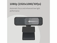 Kensington w2050 webcam 1080p zwart - afbeelding 5 van  6