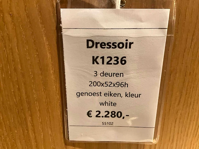Kent eiken dressoir - afbeelding 8 van  8