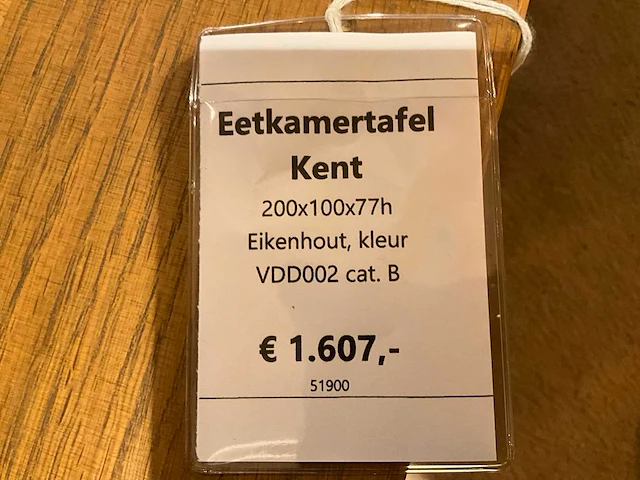 Kent eiken eetkamertafel - afbeelding 9 van  9