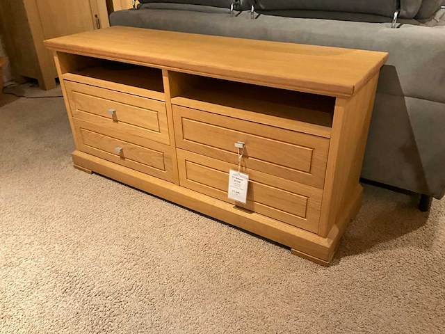 Kent eiken tv meubel - afbeelding 2 van  7