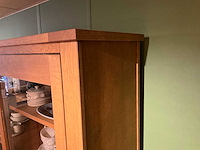 Kent eiken vitrinekast - afbeelding 6 van  10