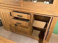 Kent eiken vitrinekast - afbeelding 10 van  10