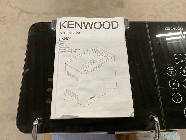 Kenwood bm450 broodbakmachine - afbeelding 4 van  4