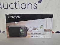 Kenwood cr-m30dab dab+ radio - interne accu - zwart - afbeelding 2 van  2