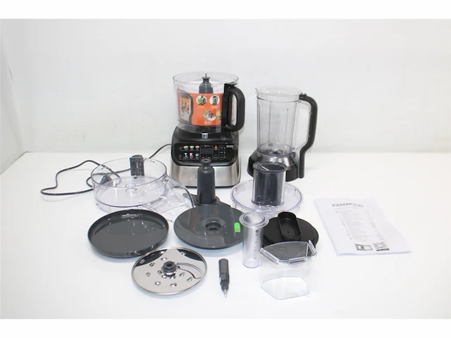 Kenwood fdm73.480ss one touch foodprocessors zilver ingebouwde digitale weegschaal - afbeelding 5 van  6