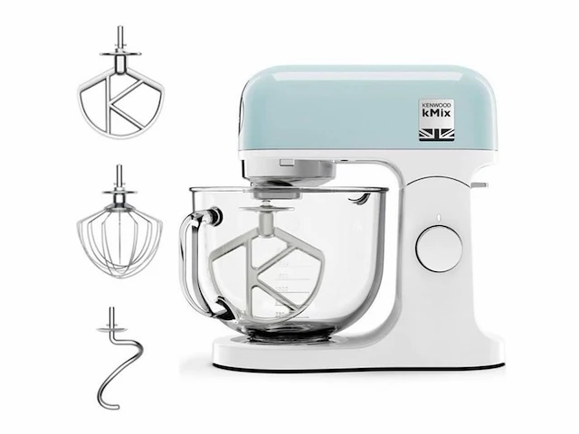 Kenwood kmix keukenmachine kmx754pb pastel blauw 1000 w 5l - afbeelding 1 van  2