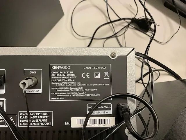 Kenwood m-720dab radio - afbeelding 5 van  5