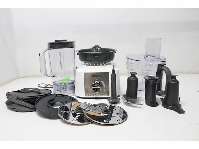 Kenwood multipro express fdp65.450wh foodprocessors wit 1000 watt 3 liter mengkom - afbeelding 5 van  6