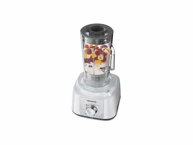 Kenwood multipro express fdp65.450wh keukenmachine wit 1000 watt 3 liter mengkom - afbeelding 2 van  4