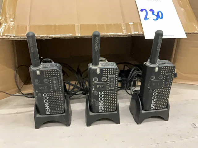 Kenwood protalk lt portofoon (3x) - afbeelding 2 van  6