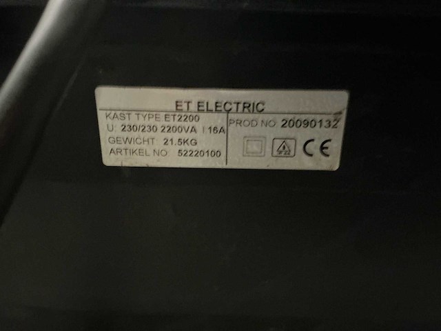 Keraf et2200 transformator - afbeelding 4 van  4