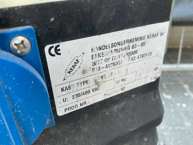 Keraf ke-27 stroomverdeelkast - afbeelding 6 van  6