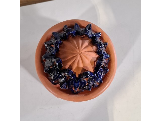 Keramisch beeld, anita manshanden, alcachofa, 1998 - afbeelding 5 van  6