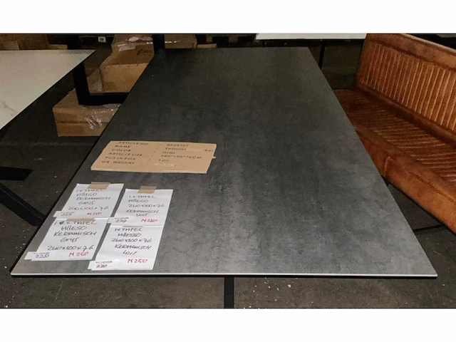 Keramische eetkamertafel 200cm - afbeelding 2 van  3