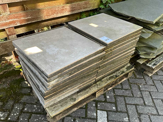 Keramische tuintegel (23x) - afbeelding 3 van  5
