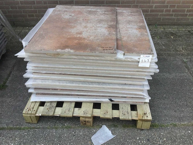 Keramische tuintegels 19,44 m2 - afbeelding 1 van  3