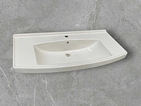 Keramische wastafel 95 cm - afbeelding 1 van  6