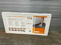 Kerdi ls afschotplaat tbv inloopdouche (2x) - afbeelding 2 van  5