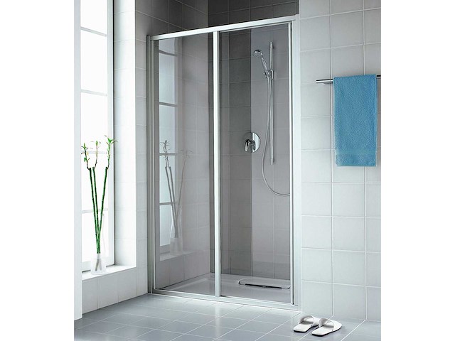 Kermi - 2-delige douche schuifdeur - afbeelding 1 van  4