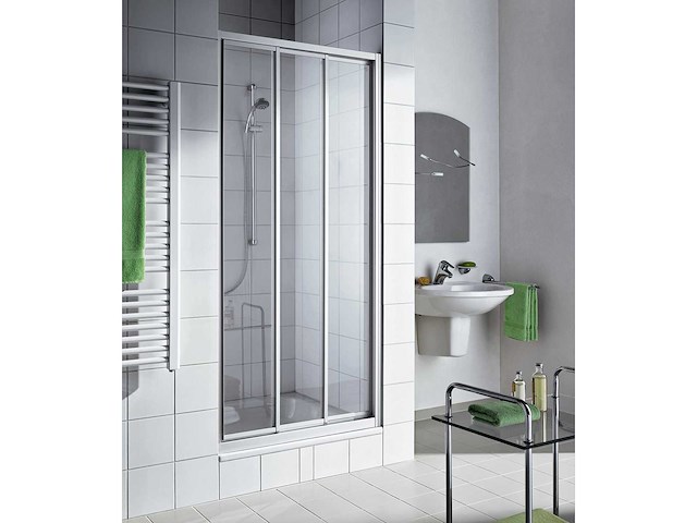 Kermi - 3-delige douche schuifdeur - afbeelding 1 van  4