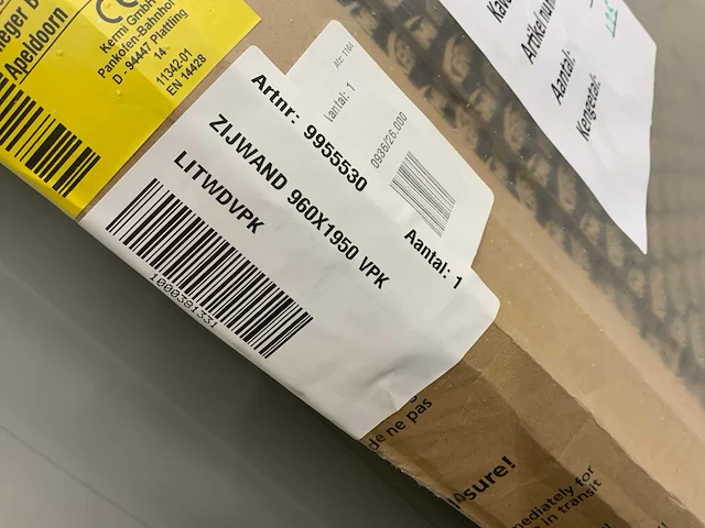 Kermi liga litwdvpk douche zijwand - afbeelding 4 van  4