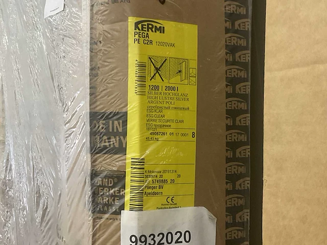 Kermi pega pe c2r 12020vak douchedeur - afbeelding 3 van  3