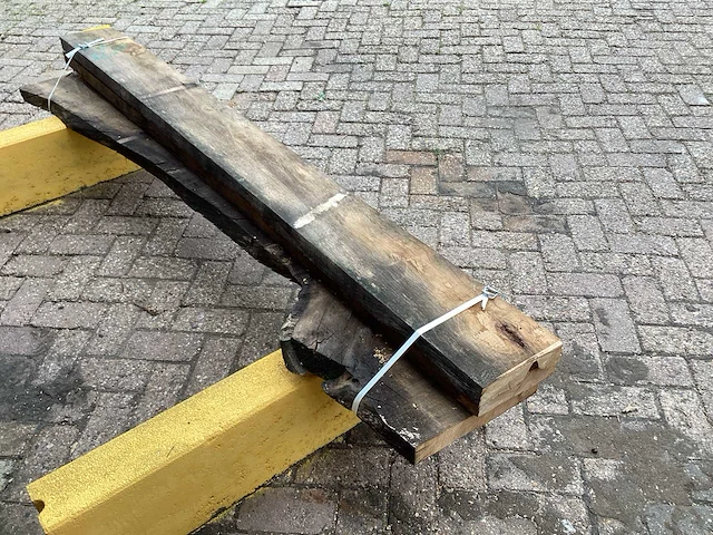 Kers - 2019 gezaagd 170 x 390 x 2200 mm - schaaldeel (3x) - afbeelding 5 van  6