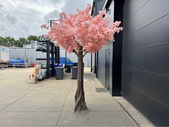 Kersen bloesem kunstboom - afbeelding 2 van  19