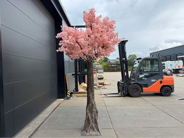 Kersen bloesem kunstboom - afbeelding 3 van  19