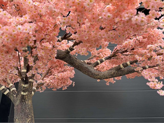 Kersen bloesem kunstboom - afbeelding 11 van  19