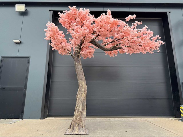 Kersen bloesem kunstboom - afbeelding 13 van  19