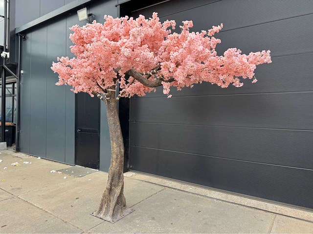 Kersen bloesem kunstboom - afbeelding 15 van  19