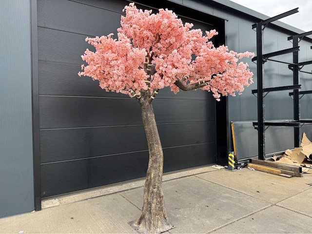 Kersen bloesem kunstboom - afbeelding 16 van  19