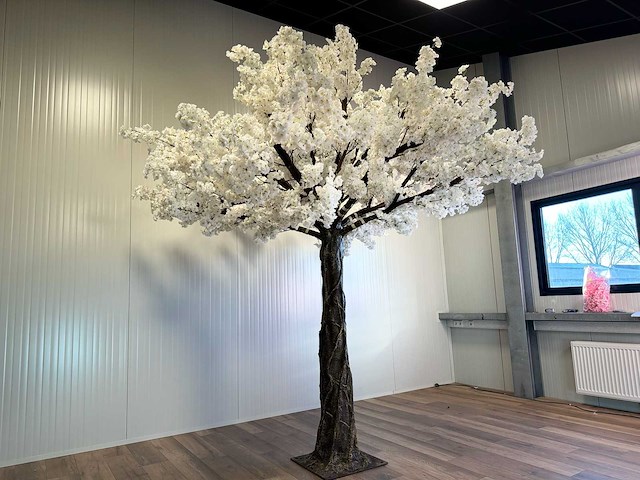 Kersen bloesem kunstboom - afbeelding 19 van  25
