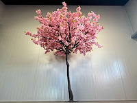 Kersen bloesem kunstboom - afbeelding 10 van  16