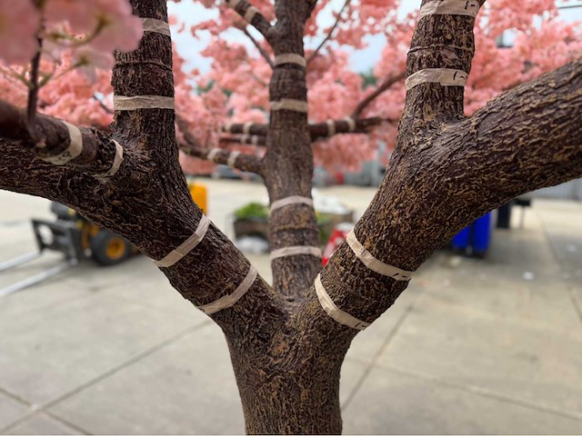 Kersen bloesem kunstboom - afbeelding 19 van  34