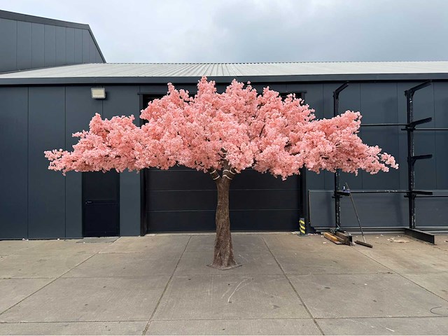 Kersen bloesem kunstboom - afbeelding 29 van  34