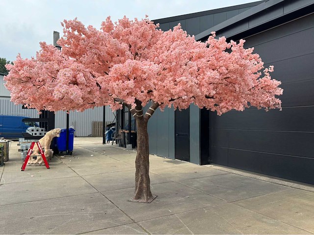Kersen bloesem kunstboom - afbeelding 30 van  34