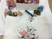 Kerst -tafelnap + divers - afbeelding 1 van  4