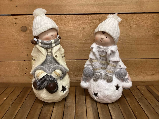 Kerst beeld (2x) - afbeelding 1 van  5