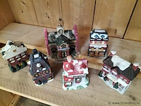 Kerst huisjes voor een kerst dorp - afbeelding 1 van  1