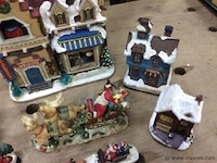 Kerst items huisjes + - afbeelding 3 van  3