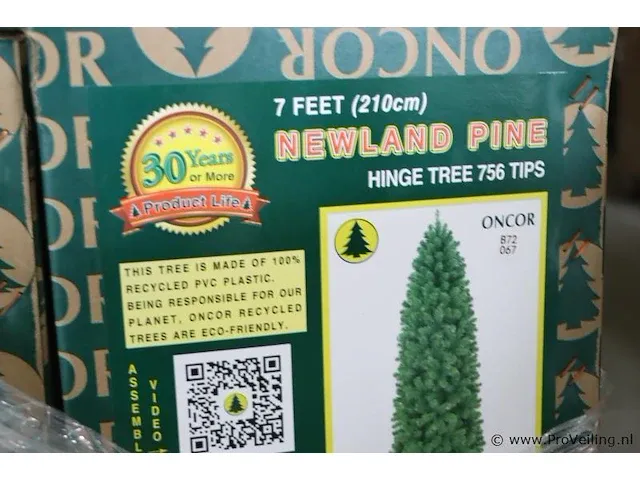 Kerstboom - 210 cm - afbeelding 3 van  3