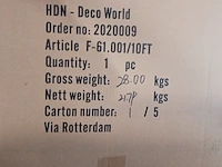 Kerstboom 300 cm hoog, groen - afbeelding 6 van  7