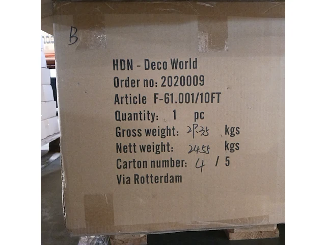 Kerstboom 300 cm hoog, groen - afbeelding 7 van  7